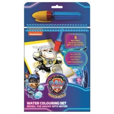 Opakowanie Zestaw do malowania wodą Psi Patrol 6 elementów