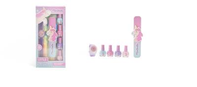 Opakowanie Zestaw do manicure + zegarek Mały Jednorożec