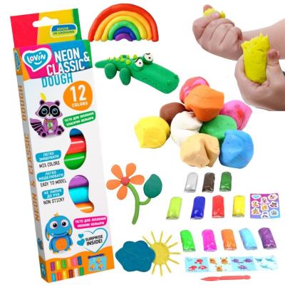Opakowanie Zestaw do modelowania z ciastem 12 kolorów
