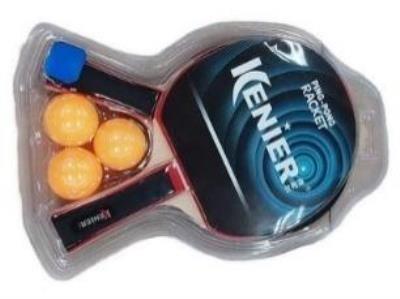 Opakowanie Zestaw do Ping Ponga rakietki + 3 pileczki