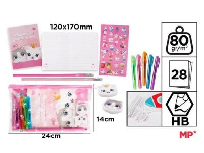 Opakowanie Zestaw do pisania kotki