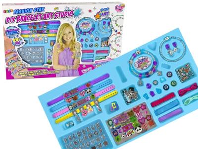 Opakowanie Zestaw do robienia bransoletek 98el