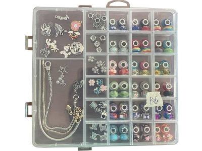 Opakowanie Zestaw do robienia bransoletek w ozdobnej kasetce