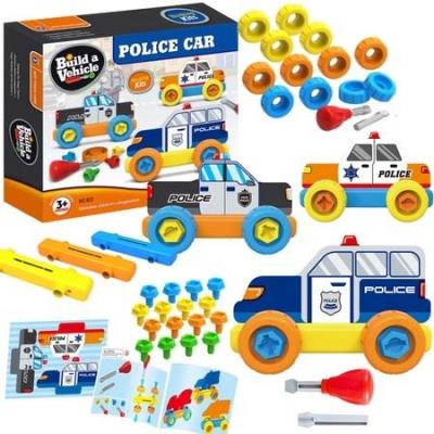 Opakowanie Zestaw do składania własnych pojazdów policyjnych