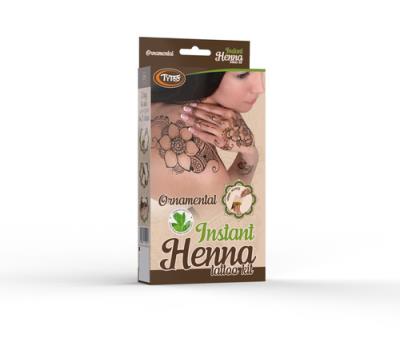 Opakowanie Zestaw do tatuażu henna Ornamentalny