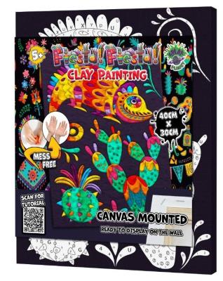 Opakowanie Zestaw do wyklejania plasteliną - Kameleon