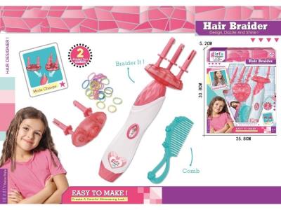 Opakowanie Zestaw do zaplatania gumek we włosy