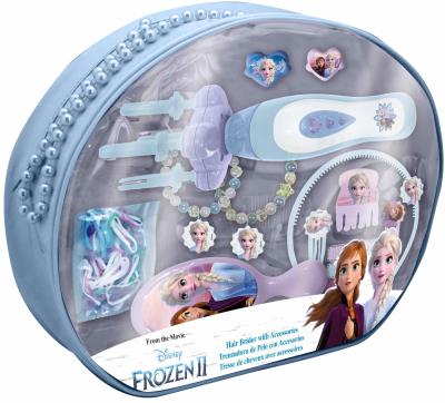 Zestaw do zaplatania włosów Frozen. Wydawca: Kids Euroswan. SmakLiter.pl Opakowanie Zestaw do zaplatania włosów Frozen