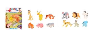 Opakowanie Zestaw dzikie safari 6szt MIX