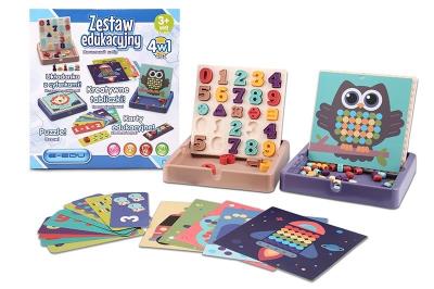 Opakowanie Zestaw edukacyjny 3w1 E-Edu