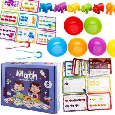 Opakowanie Zestaw edukacyjny nauka kolorów liczenia