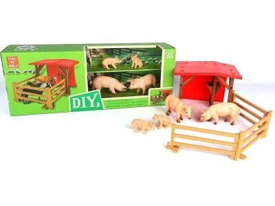 Opakowanie Zestaw farma zagroda ze zwierzętami