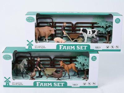 Opakowanie Zestaw farma zwierzęta + zagroda MIX
