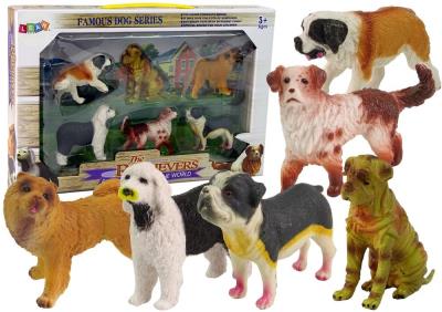 Opakowanie Zestaw figurek psy rasowe 6szt
