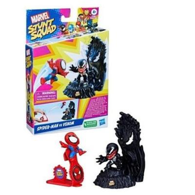 Opakowanie Zestaw figurek Stunt Squad Marvel Spider Man Venom