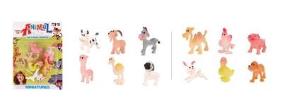Opakowanie Zestaw figurek zwierząt hodowlanych 6szt