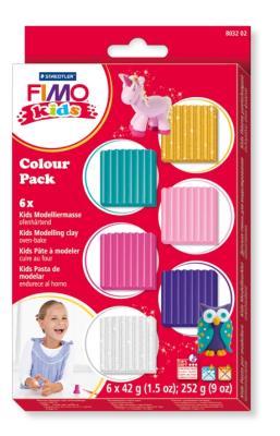 Opakowanie Zestaw Fimo Kids 42 g 6 kolorów Staedtler