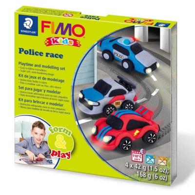 Opakowanie Zestaw Fimo Kids Form&Play 4 x 42g Auta