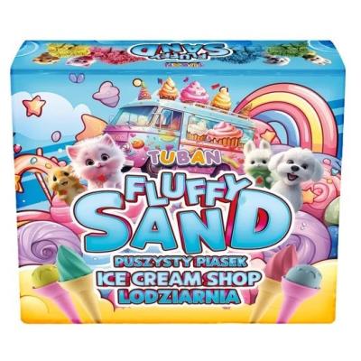 Zestaw Fluffy Sand Lodziarnia. Wydawca: Tuban. SmakLiter.pl Opakowanie Zestaw Fluffy Sand Lodziarnia