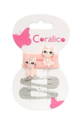 Opakowanie Zestaw frotek i spinki kotek