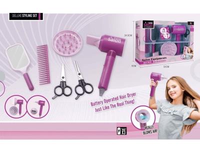 Opakowanie Zestaw fryzjerski z suszarką na baterie