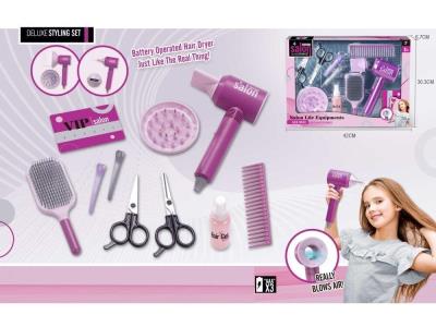 Opakowanie Zestaw fryzjerski z suszarką na baterie