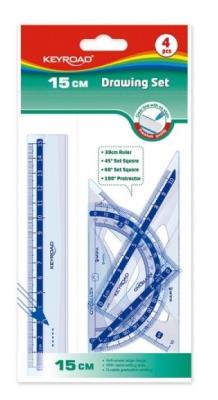 Opakowanie Zestaw geometryczny transparentny 4el