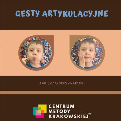 Zestaw. Gesty artykulacyjne w.2022. Autor: Agata Dębicka-Cieszyńska, Cieszyńska Jagoda. SmakLiter.pl Okładka książki Zestaw. Gesty artykulacyjne w.2022