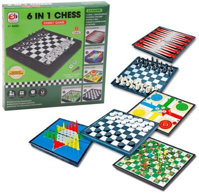 Opakowanie Zestaw gier 6w1 magnetyczny