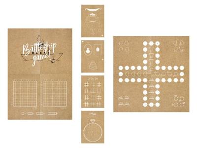 Opakowanie Zestaw gier dla dzieci na wesele