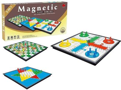 Opakowanie Zestaw gier magnetycznych 3w1