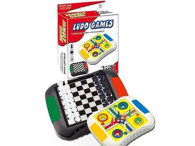 Zestaw gier szachy, ludo. Wydawca: ADAR. SmakLiter.pl Opakowanie Zestaw gier szachy, ludo