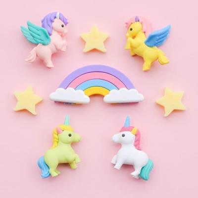 Opakowanie Zestaw gumki do ścierania puzzle Unicorn&Pegasus