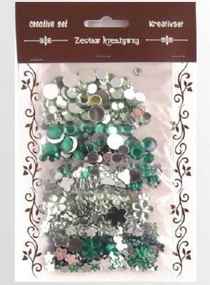 Opakowanie Zestaw kamyczków zielonych 35g