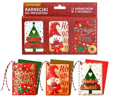Opakowanie Zestaw karnecików KAR-001 Boże Narodzenie
