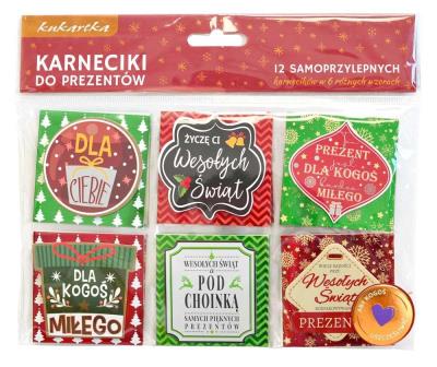 Opakowanie Zestaw karnecików KDP-001 Boże Narodzenie