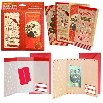 Opakowanie Zestaw karnetów podarunkowych ZKP-002 BN