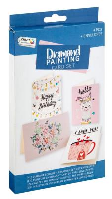 Opakowanie Zestaw kartek do diamenowego malowania