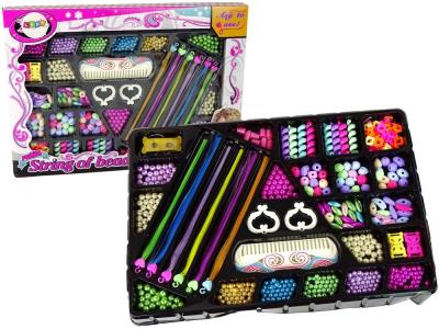 Opakowanie Zestaw kolorowe koraliki do włosów