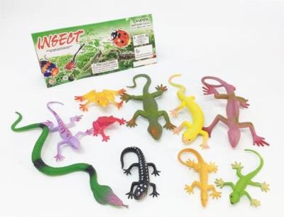 Opakowanie Zestaw kolorowych płazów 10szt