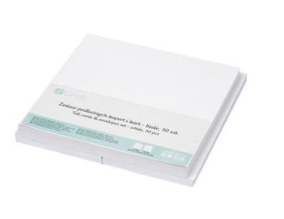 Zestaw kopert i kart białe 50szt. Wydawca: Dalprint. SmakLiter.pl Opakowanie Zestaw kopert i kart białe 50szt