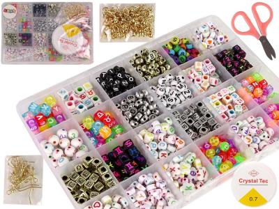 Opakowanie Zestaw koralików do robienia biżuterii