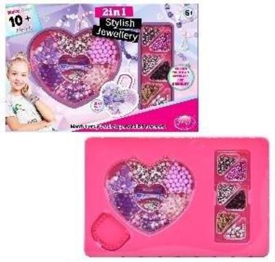 Zestaw koralików serce. Wydawca: Artyk. SmakLiter.pl Opakowanie Zestaw koralików serce