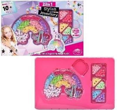 Zestaw koralików tęcza. Wydawca: Artyk. SmakLiter.pl Opakowanie Zestaw koralików tęcza