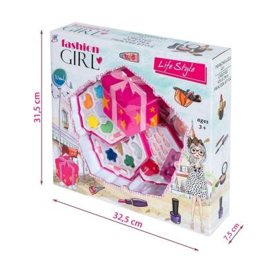 Opakowanie Zestaw kosmetyków do makijażu w szkatułce