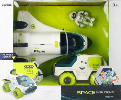 Opakowanie Zestaw kosmiczny Rakieta kosmiczna na baterie