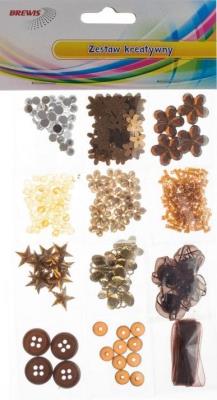 Opakowanie Zestaw kreatywny brązowy