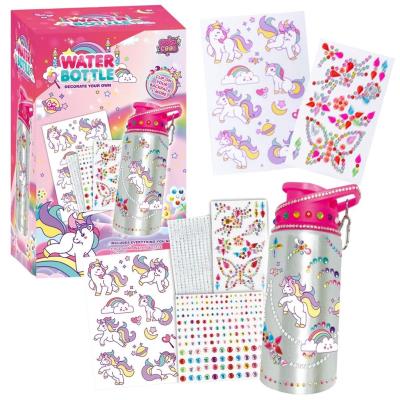 Opakowanie Zestaw kreatywny butelka na wodę jednorożec