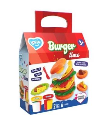 Opakowanie Zestaw kreatywny ciastolina Burger time