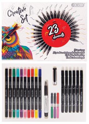 Opakowanie Zestaw kreatywny do kaligrafii 23 elementy